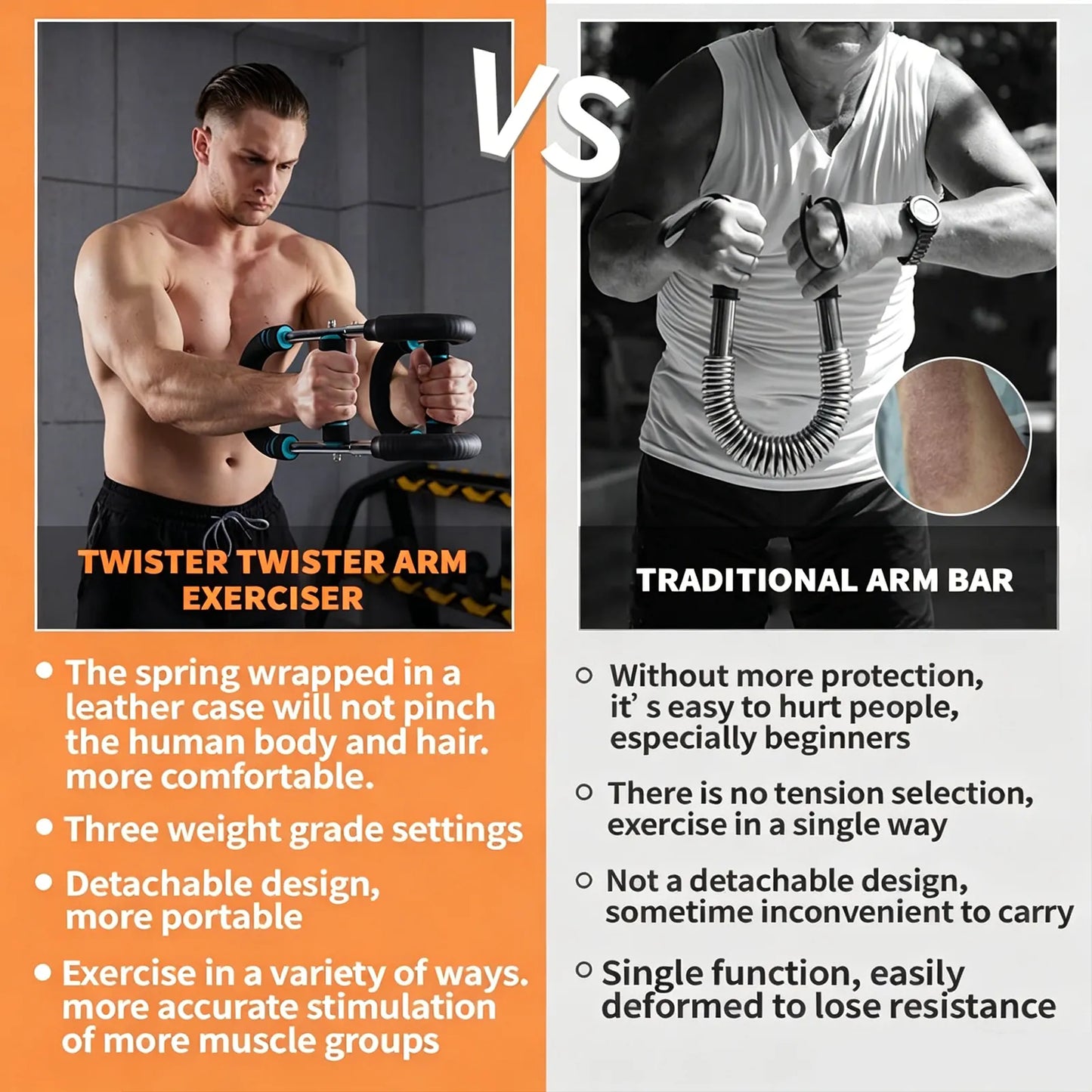 Adjustable U-Shaped Strength Trainer – Multi-Function Arm, Chest & Wrist Workout Equipment