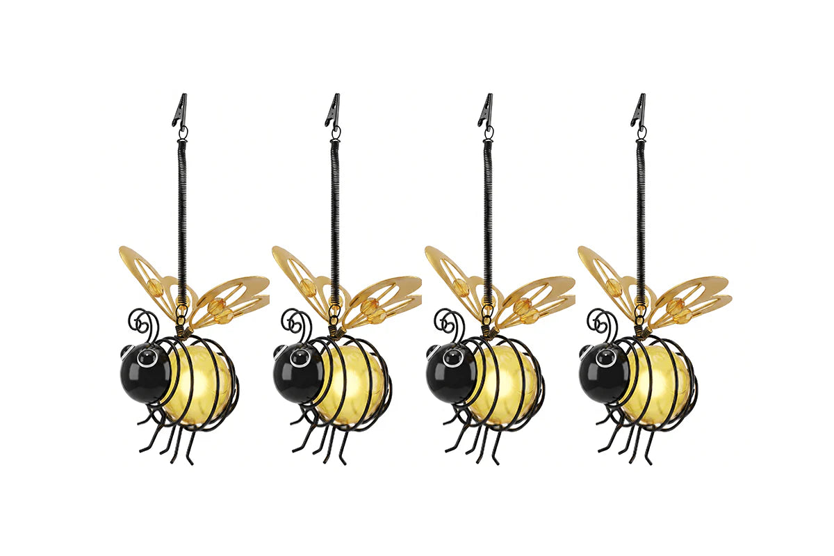 Solar Hanging Bee Garden Light – Waterproof Outdoor LED Garden Decoration