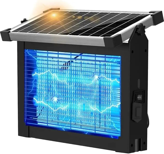 Solar Powered Mosquito Zapper – Waterproof Outdoor Bug Killer Light