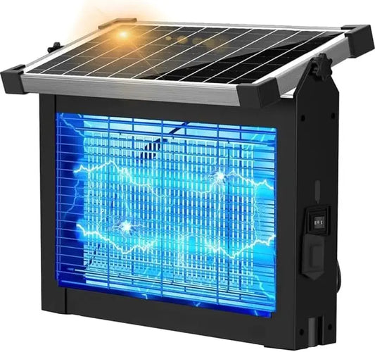 Solar Powered Mosquito Zapper – Waterproof Outdoor Bug Killer Light