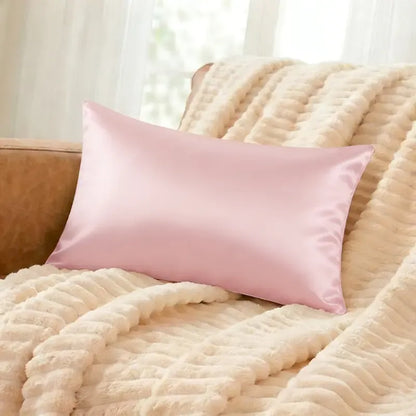 NTBAY 2-Piece Silky Satin Pillowcases – Soft Microfiber Bed Pillow Covers with Envelope Closure