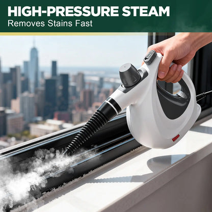 Portable Handheld Steam Cleaner – Multi-Purpose Deep Cleaning Tool with 12 Accessories