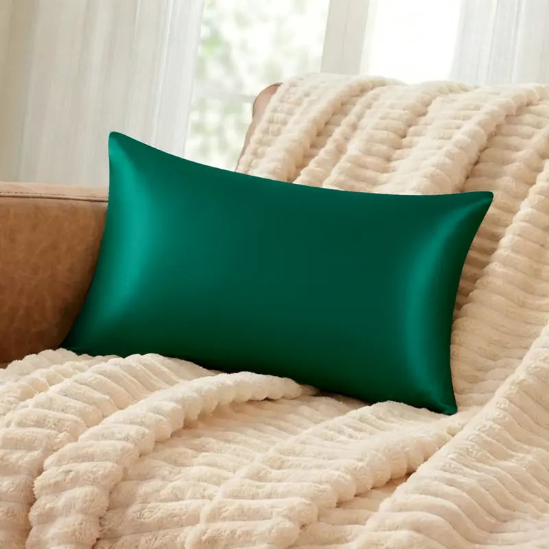 NTBAY 2-Piece Silky Satin Pillowcases – Soft Microfiber Bed Pillow Covers with Envelope Closure