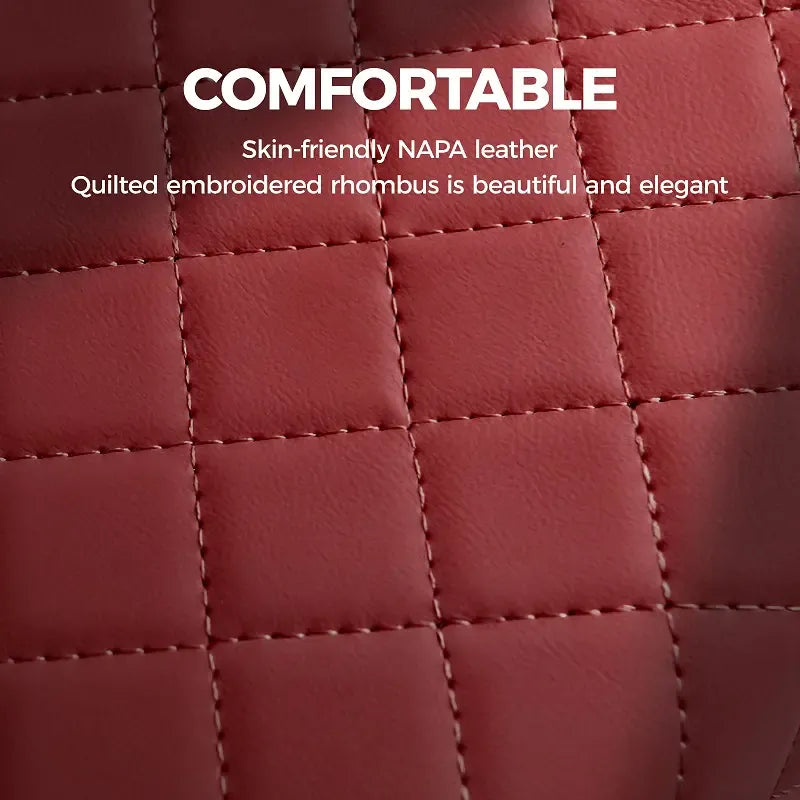 Multifunctional PU Leather Car Armrest Cushion – Center Console Organizer with Cup Holder & Tissue Box