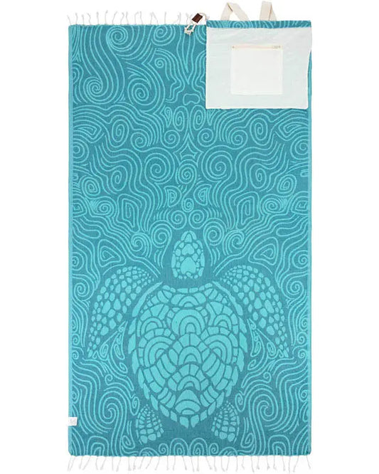 Sand Cloud 2-in-1 Turkish Cotton Towel Carry Bag | Perfect Lightweight Towel for Summer Beach Trips & Holiday Vacations 🏖️