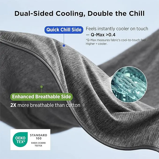 Lightweight Cooling Blanket – Breathable Bamboo Rayon Bedding for Hot Sleepers