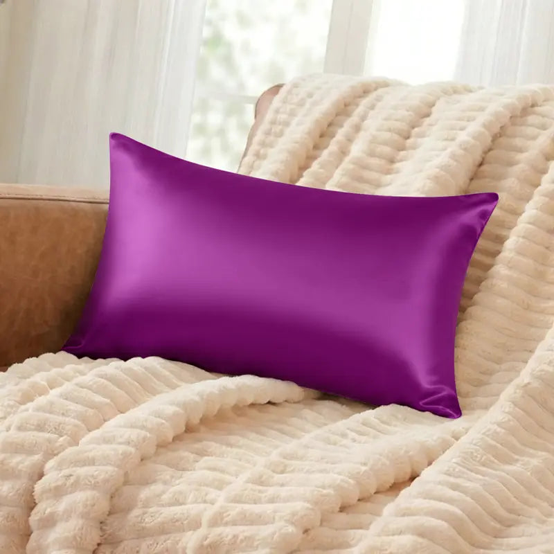 NTBAY 2-Piece Silky Satin Pillowcases – Soft Microfiber Bed Pillow Covers with Envelope Closure