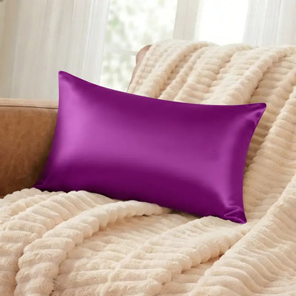 NTBAY 2-Piece Silky Satin Pillowcases – Soft Microfiber Bed Pillow Covers with Envelope Closure
