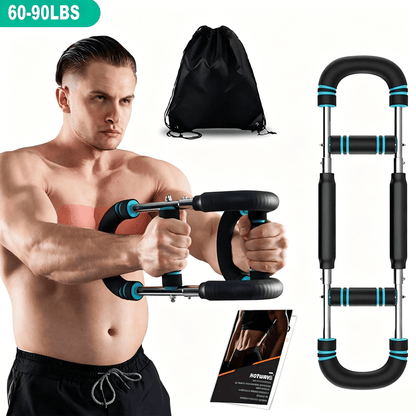 Adjustable U-Shaped Strength Trainer – Multi-Function Arm, Chest & Wrist Workout Equipment