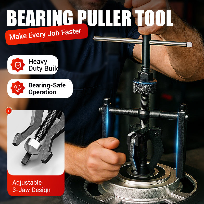 Heavy Duty Bearing Extractor Tool | Universal Inner Bearing Puller for Automotive & Mechanical Repairs