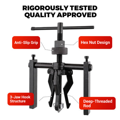 Heavy Duty Bearing Extractor Tool | Universal Inner Bearing Puller for Automotive & Mechanical Repairs