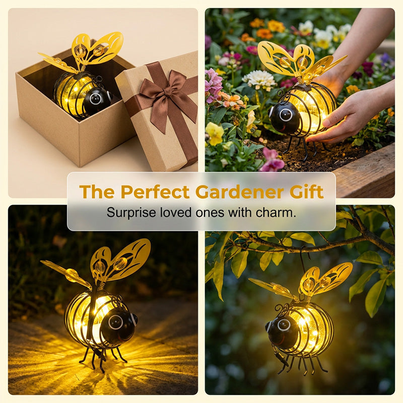 Solar Hanging Bee Garden Light – Waterproof Outdoor LED Garden Decoration