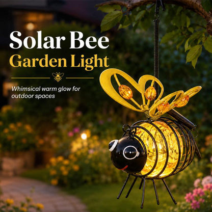 Solar Hanging Bee Garden Light – Waterproof Outdoor LED Garden Decoration