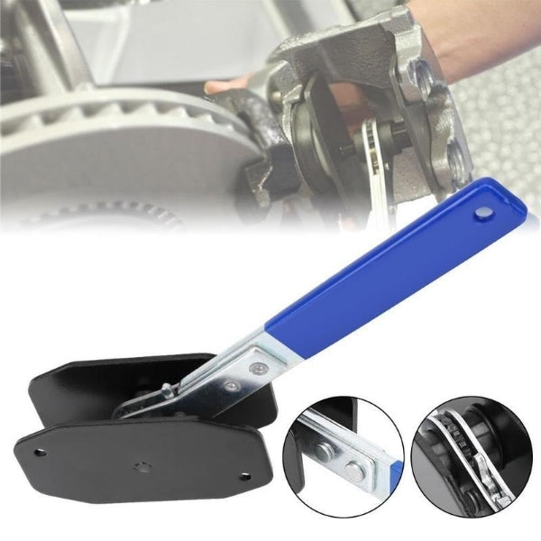 Heavy-Duty Disc Brake Caliper Compression Tool with 10mm Wrench | Brake Pad Piston Spreader for Easy Brake Replacement