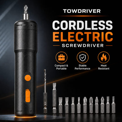 2-in-1 Hybrid Electric Screwdriver – Cordless Precision Power Tool