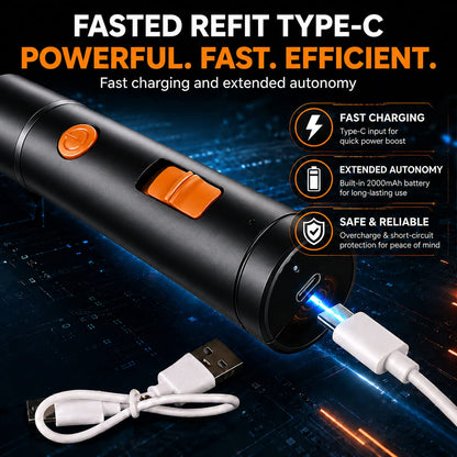 2-in-1 Hybrid Electric Screwdriver – Cordless Precision Power Tool