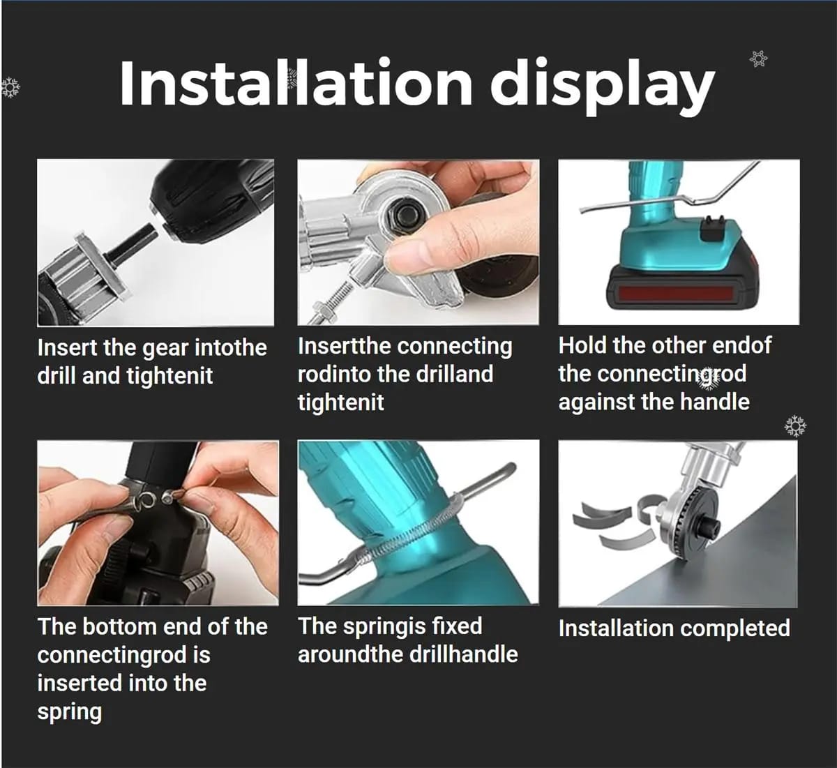 Electric Drill Metal Sheet Cutter – High-Precision Double Gear Attachment for Cordless & Corded Drills