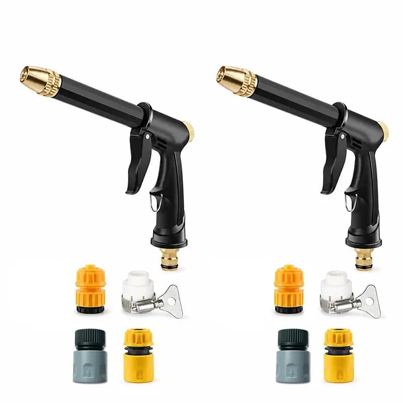 Portable High-Pressure Water Sprayer – Adjustable Garden Hose Nozzle for Car Washing & Outdoor Cleaning