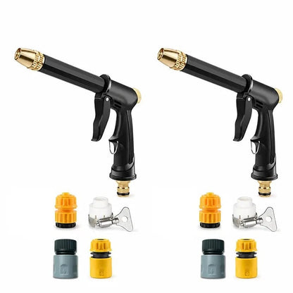 Portable High-Pressure Water Sprayer – Adjustable Garden Hose Nozzle for Car Washing & Outdoor Cleaning