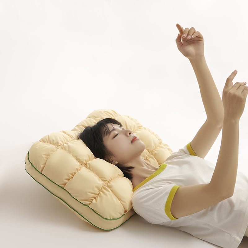 Pineapple Shaped Pillow (1PC) – Breathable Support for All Sleep Positions