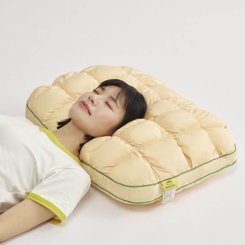 Pineapple Shaped Pillow (1PC) – Breathable Support for All Sleep Positions