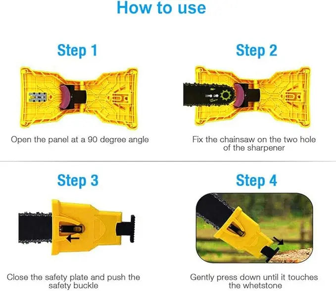 Portable Chainsaw Sharpener Tool