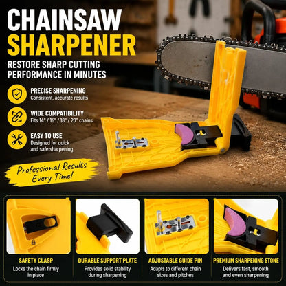 Portable Chainsaw Sharpener Tool