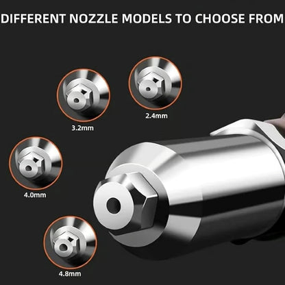 Electric Drill Rivet Gun Adapter – Heavy-Duty Riveting Tool with 80PCS Rivets