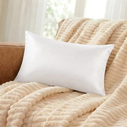 NTBAY 2-Piece Silky Satin Pillowcases – Soft Microfiber Bed Pillow Covers with Envelope Closure