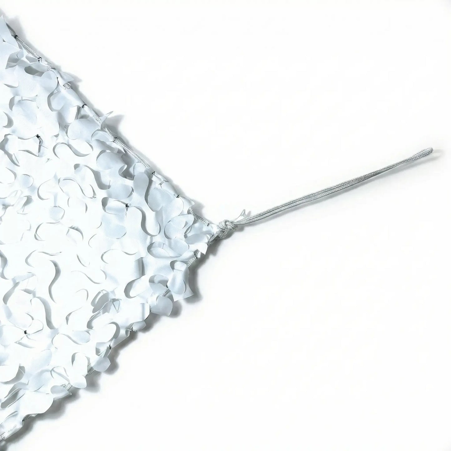White Reinforced Camouflage Shade Net for Patio & Pergola – Bright Light Shading