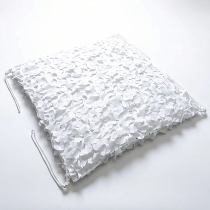 White Reinforced Camouflage Shade Net for Patio & Pergola – Bright Light Shading
