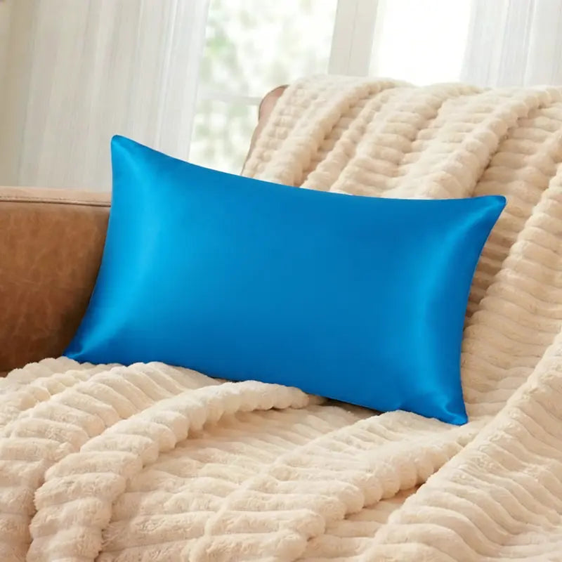 NTBAY 2-Piece Silky Satin Pillowcases – Soft Microfiber Bed Pillow Covers with Envelope Closure