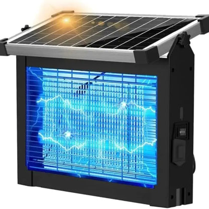 Solar Powered Mosquito Zapper – Waterproof Outdoor Bug Killer Light