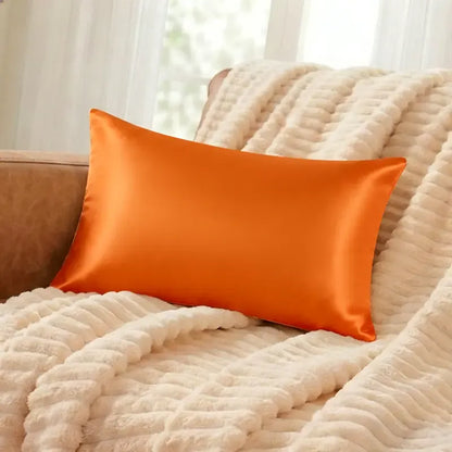 NTBAY 2-Piece Silky Satin Pillowcases – Soft Microfiber Bed Pillow Covers with Envelope Closure