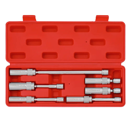 Magnetic Swivel Spark Plug Socket Set – Thin Wall CR-V Steel, 6-Piece Kit