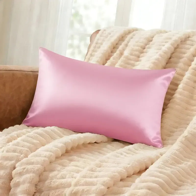 NTBAY 2-Piece Silky Satin Pillowcases – Soft Microfiber Bed Pillow Covers with Envelope Closure