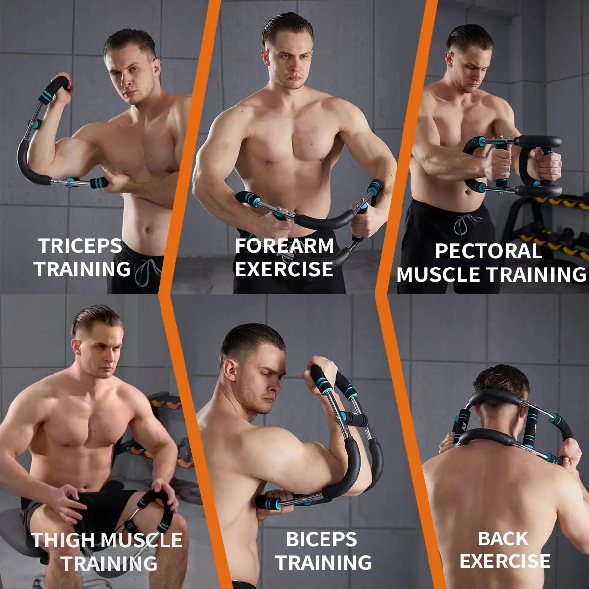 Adjustable U-Shaped Strength Trainer – Multi-Function Arm, Chest & Wrist Workout Equipment