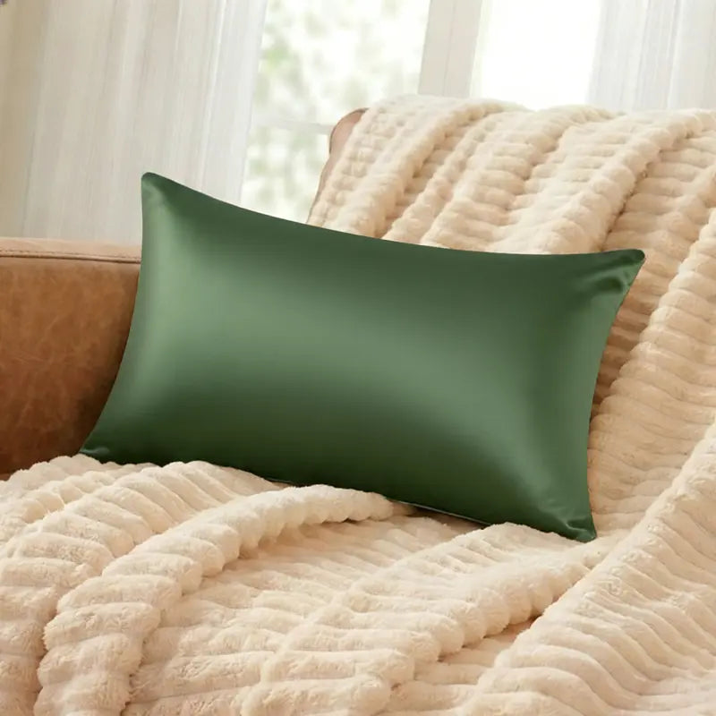 NTBAY 2-Piece Silky Satin Pillowcases – Soft Microfiber Bed Pillow Covers with Envelope Closure