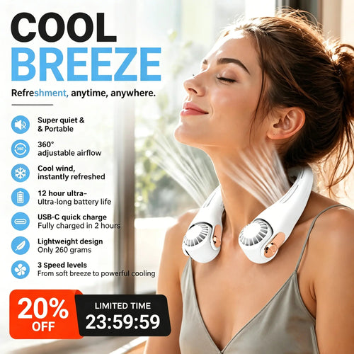 Portable Air Conditioner Fan – Personal Evaporative Cooler for Summer