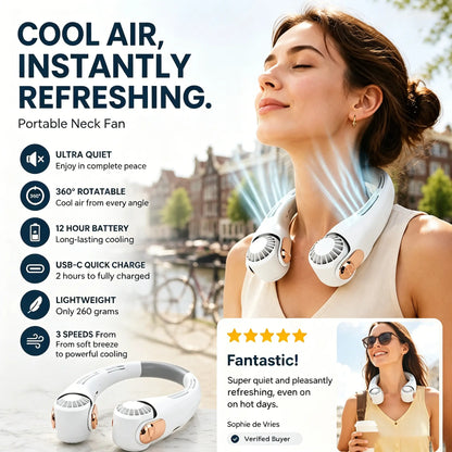 Portable Air Conditioner Fan – Personal Evaporative Cooler for Summer